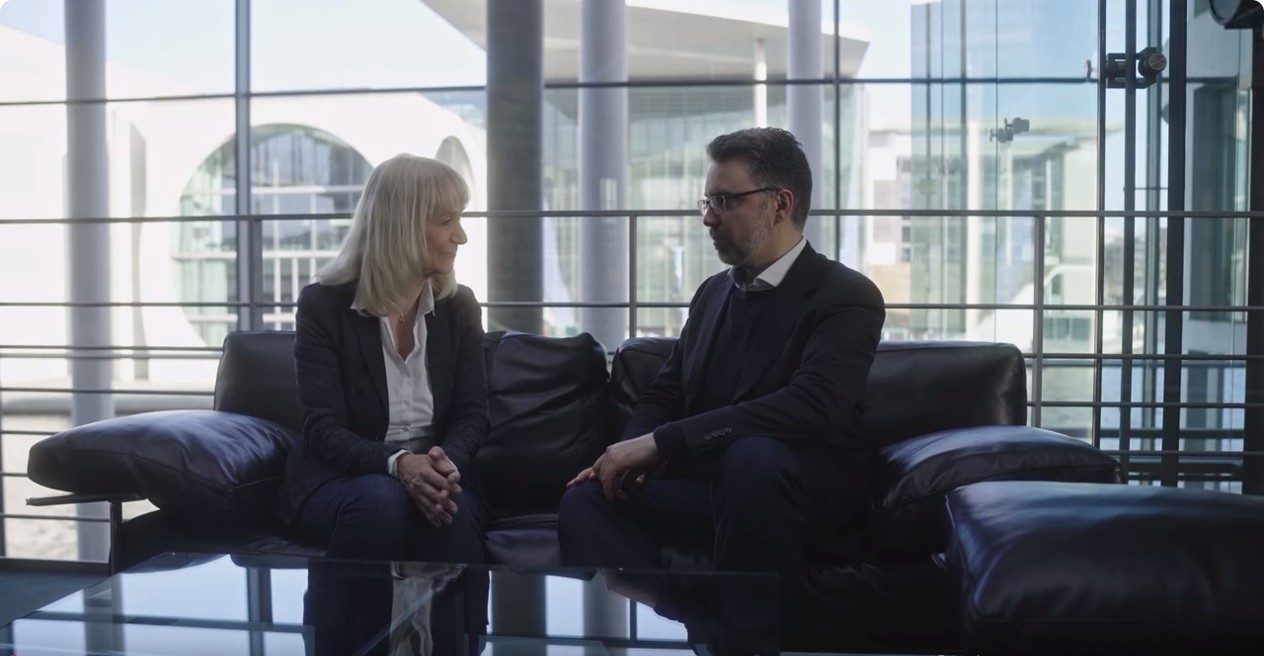 Dr. Christina Baum im Gespräch mit Claudio Siber