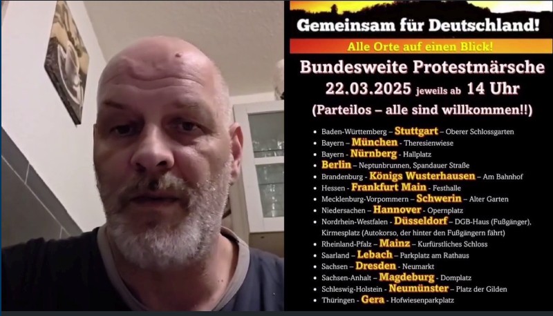Demo für Deutschland - Veranstalter