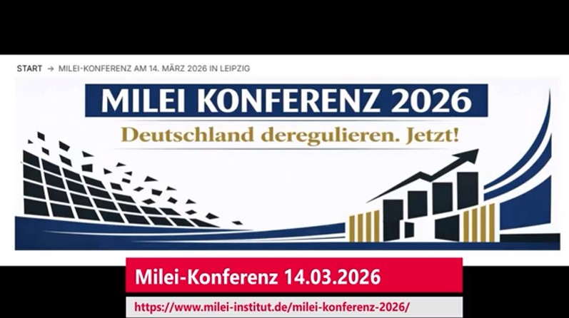 Informationen zur Milei-Konferenz 2026