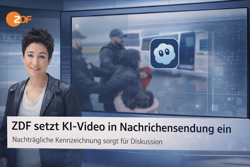 Hayali und ZDF zeigen gefälschtes KI-Video