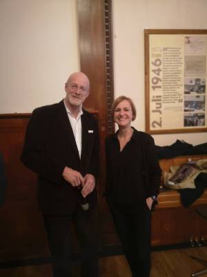 Organisator Thomas Preinl und Katja Adler
