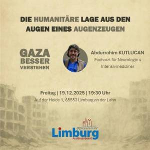 Einladungs-Flyer zum Vortrag 