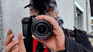 Joachim Schaefer in Aktion: am liebsten voll draufhalten