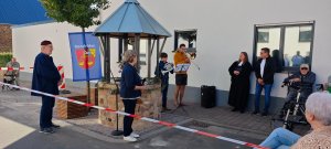 Brunneneinweihung in Mensfelden (Quelle: privat)