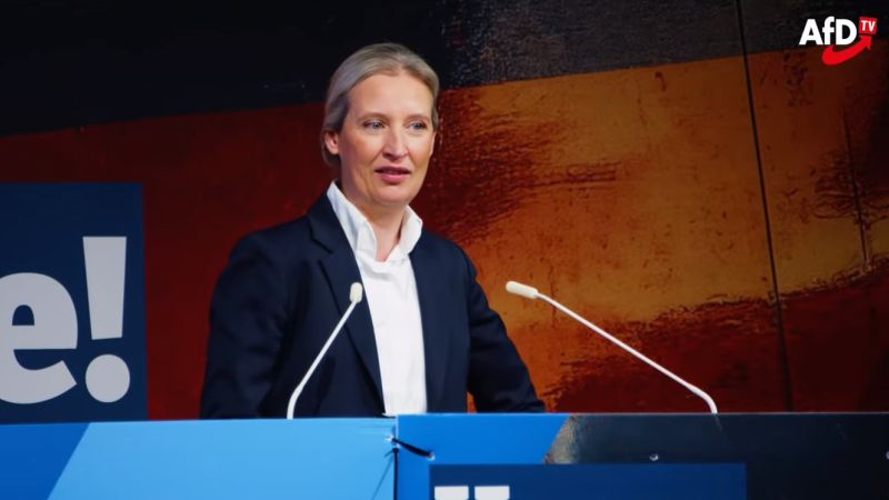 Alice Weidel in Bad Dürkheim