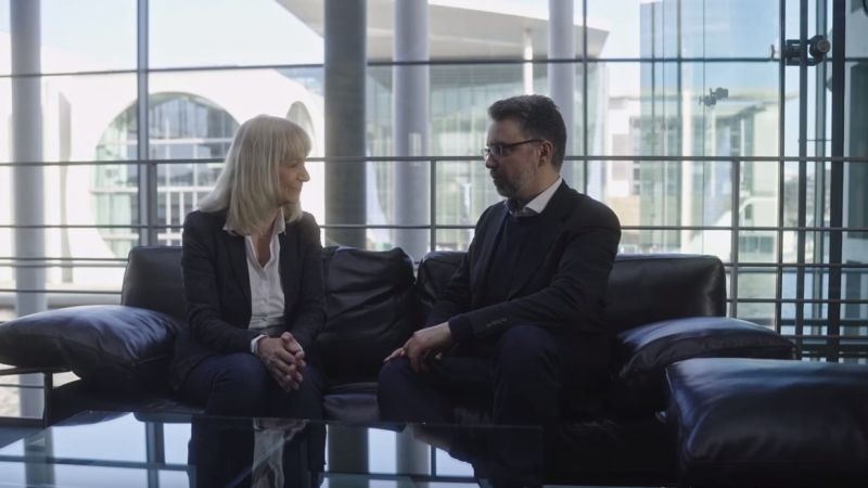 Dr. Christina Baum im Gespräch mit Claudio Siber