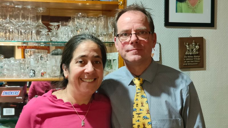 Tina und Alex von der "Alten Brauerei" in Isselbach