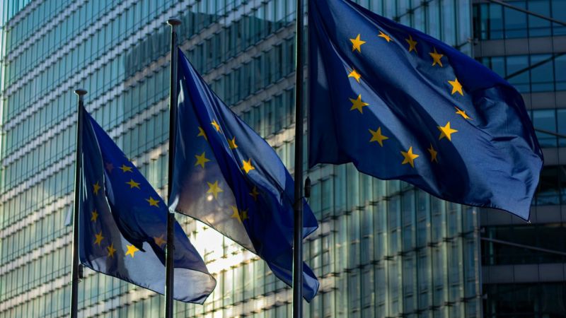EU-Flaggen in Brüssel (Quelle: Pexels)