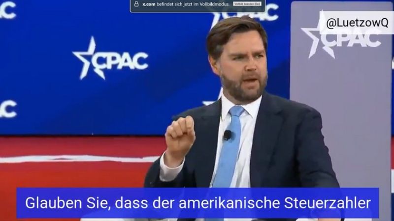 J.D. Vance auf der CPAC conference