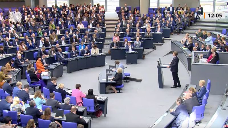 Bundestag Berlin - Plenarsaal