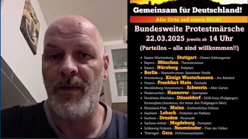 Demo für Deutschland - Veranstalter
