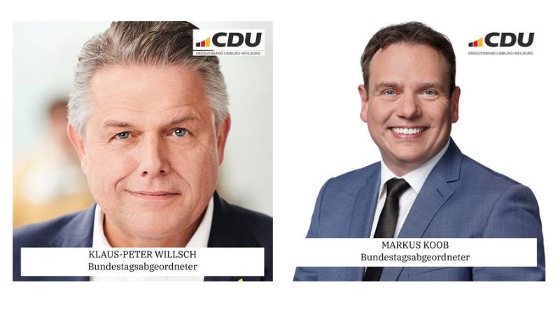 CDU-Abgeordnete Willsch und Koob (c) CDU Kreis-Homepage