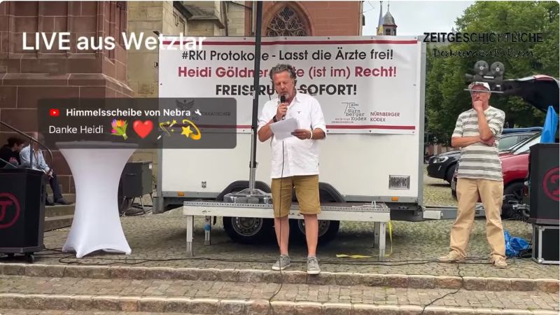 Redebeitrag von Thomas E. auf der Demo in Wetzlar