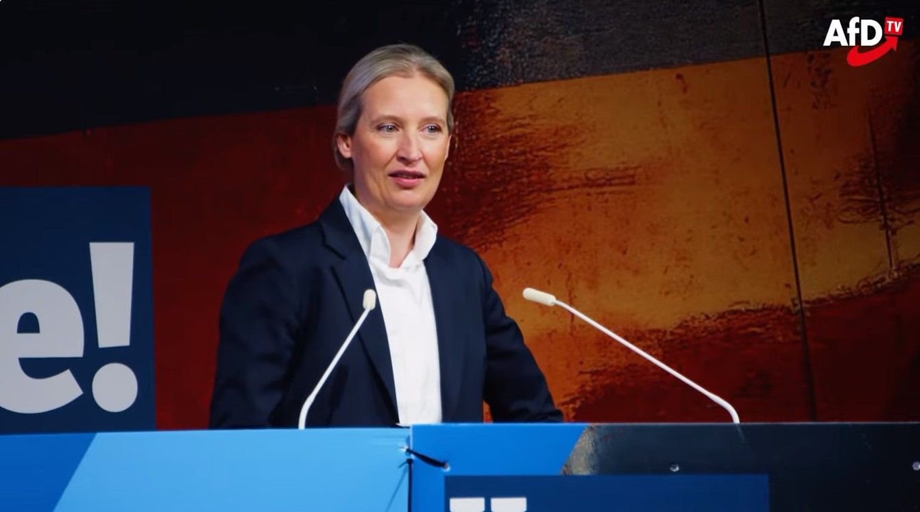 Alice Weidel in Bad Dürkheim
